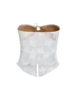 KAROLINA TOP - WHITE : WHITE LACE - Image 9