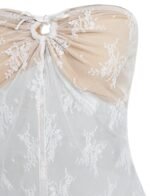 KAROLINA TOP - WHITE : WHITE LACE - Image 8