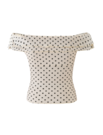 DENALI TOP - CREAM DOT - Image 10