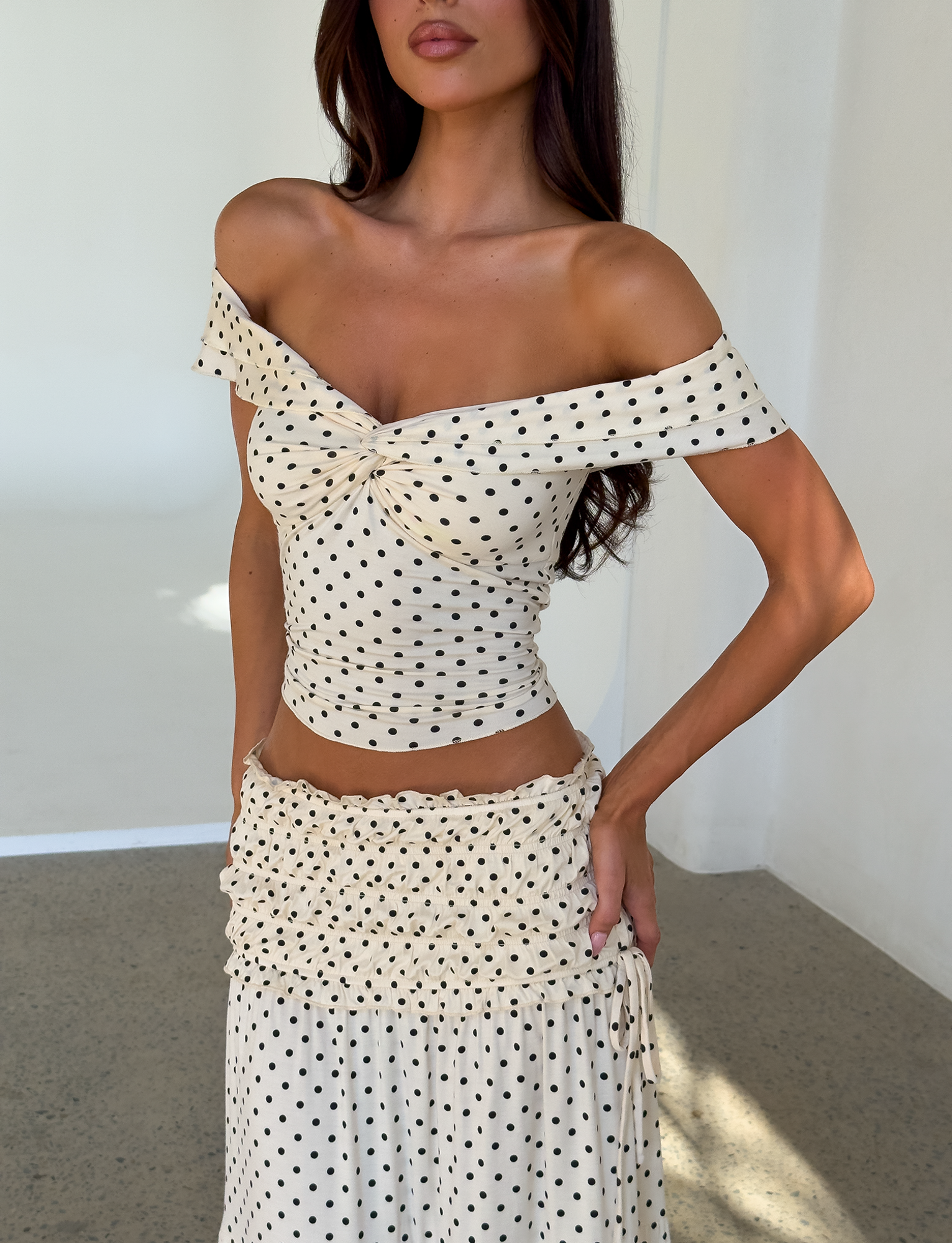 DENALI TOP - CREAM DOT - Image 7