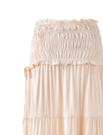 DENALI MAXI SKIRT - NEUTRAL : BONE - Image 8