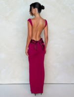 ZITA DRESS - RED : SALSA : DEEP RED - Image 4