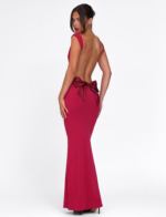 ZITA DRESS - RED : SALSA : DEEP RED - Image 6