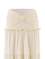 KATYA MAXI SKIRT - WHITE : CREAM - Image 8