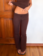 LEORA PANT - CHOCOLATE - Image 5