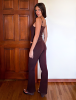 LEORA PANT - CHOCOLATE - Image 2