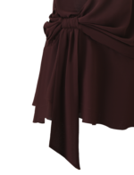 INDIGO MINI DRESS 2.0 - CHOCOLATE - Image 11