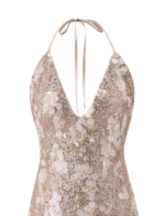 ZANA MINI DRESS - GOLD - Image 10