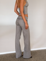 TERESIA PANT - GREY CHECK - Image 6