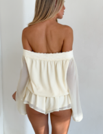 TESSIE PLAYSUIT - IVORY - Image 7