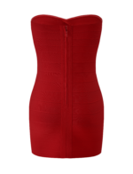 NIYA BANDAGE DRESS - RED - Image 8