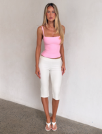 MIDORI BANDAGE TOP - BABY PINK - Image 4