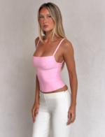 MIDORI BANDAGE TOP - BABY PINK - Image 6