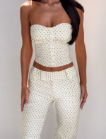 KITTIE PANT - CREAM DOT - Image 2