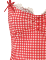 EMMALINE BUSTIER - RED GINGHAM - Image 9