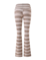 MARISSA FOLDOVER KNIT PANT - TAUPE OMBRE STRIPE - Image 8