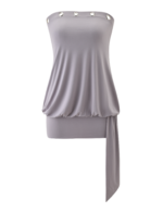 RAVENNA MINI DRESS - COOL SLATE - Image 6