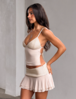 SYLA MINI SKIRT - OAT - Image 5