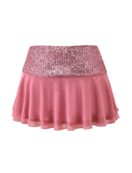 SYLA MINI SKIRT - ROSE - Image 8