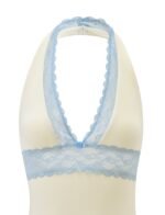 CALINA PLUNGE LACE TOP - CREAM - Image 7