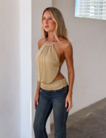 EVANNA TOP - GOLD - Image 3