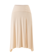 ALYSSA HI LO SKIRT - CREAM - Image 6