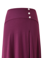 ALYSSA HI LO SKIRT - PLUM - Image 9