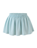 VEDA RUCHED MINI SKIRT - SEAFOAM - Image 7