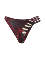SHARLI BIKINI BOTTOM - MIXED ANIMAL PRINT - Image 6