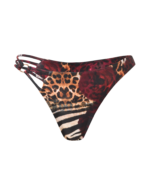 SHARLI BIKINI BOTTOM - MIXED ANIMAL PRINT - Image 5