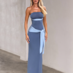 TOVE MAXI DRESS - BLUE