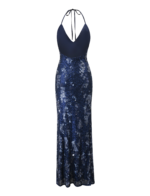 ZANA MAXI DRESS - NAVY - Image 8