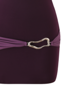 EOS MINI DRESS - AUBERGINE AND IRIS - Image 8