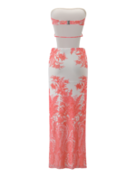 POPPI MAXI DRESS - CORAL TAPESTRY - Image 7