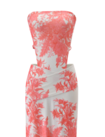 POPPI MAXI DRESS - CORAL TAPESTRY - Image 8