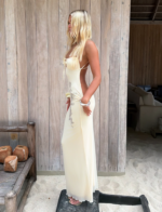 OPHELIA MAXI DRESS - CREAM - Image 8