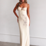 OPHELIA MAXI DRESS - CREAM