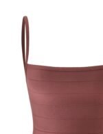 MIDORI BANDAGE TOP - COCOA - Image 9