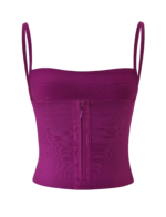 MIDORI BANDAGE TOP - PLUM - Image 7