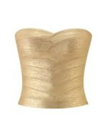 NIYA METALLIC BANDAGE TOP - GOLD - Image 7