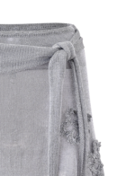 ISATANA MINI SKIRT - SILVER - Image 10