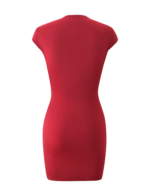 MILLS MINI DRESS - RED - Image 8