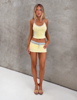 COLLINS SKORT - BUTTER - Image 2