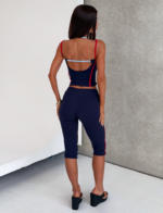 TATUM CAPRI - NAVY STRIPE - Image 5