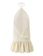 TESSIE MINI DRESS - CREAM - Image 9
