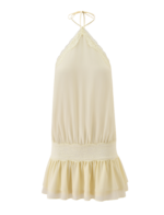 TESSIE MINI DRESS - CREAM - Image 8