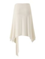 JUNA MIDI SKIRT - CREAM - Image 10