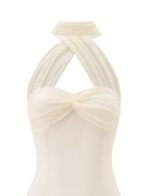 LYRA MINI DRESS - CREAM - Image 11