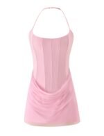 LYZA MINI DRESS - BABY PINK - Image 7
