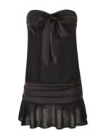 LUX MINI DRESS - BLACK - Image 7